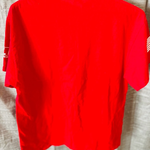 Badass Beard care red tshirt- size large - Picture 5 of 5